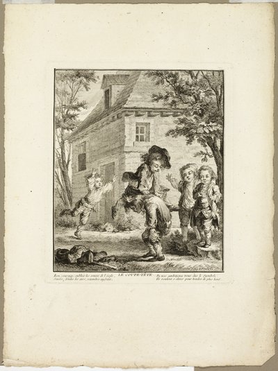 Szökellő béka, a Párizsi ősök játékaiból alkotó: Jean Baptiste Tilliard I