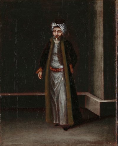 Egy zsidó pénzváltó alkotó: Jean Baptiste Vanmour (workshop of)