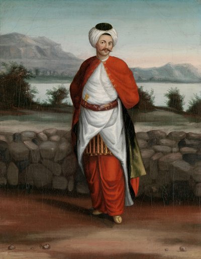 Choadar, a nagykövet szolgája alkotó: Jean Baptiste Vanmour (workshop of)