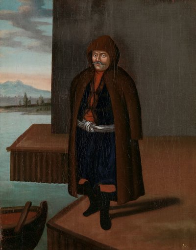 Férfi Patmosz szigetéről alkotó: Jean Baptiste Vanmour (workshop of)