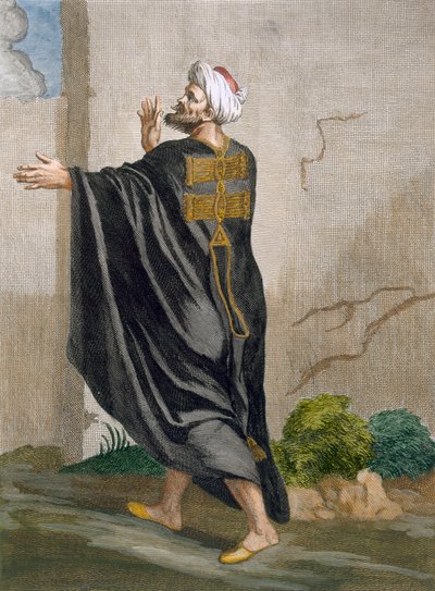 Berber, 95. tábla Charles de Ferriol „Levante különböző nemzeteit ábrázoló száz lenyomat gyűjteményéből”, vésette B. Baron, 1707-08 alkotó: Jean Baptiste Vanmour