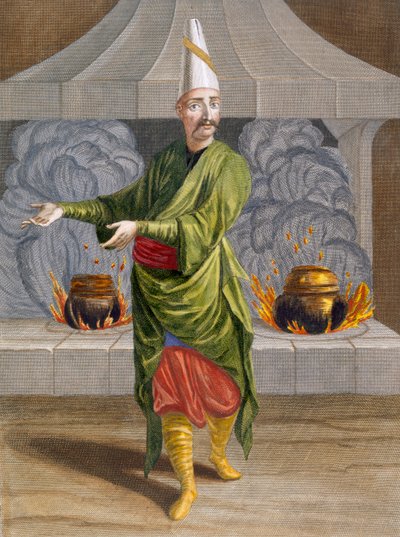 Beulouk-Bachi, a szultán főszakácsa, 1708 körül alkotó: Jean Baptiste Vanmour