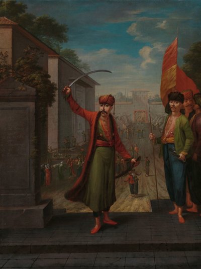 Üdvözlet a Főnöknek alkotó: Jean Baptiste Vanmour