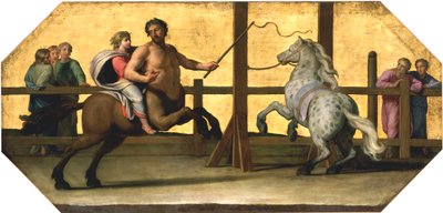 Akhilleusz nevelése: A lovaglólecke, 17. század alkotó: Jean Baptiste de Champaigne