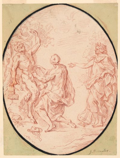 Marsyas nyúzása alkotó: Jean Baptiste van Loo