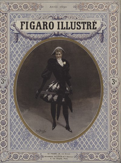 Arlequine Fin de Siecle alkotó: Jean Beraud