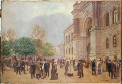 A szalonból való távozás, Palais de l