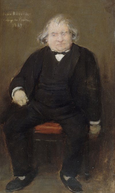 Ernest Renan portréja 1823-1892, 1889. alkotó: Jean Beraud