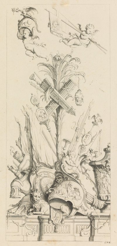 J. B. Toro által újonnan feltalált trófeák, 1716, 1716. alkotó: Jean Bernard Toro