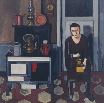 Nő a konyhában alkotó: Jean Brusselmans