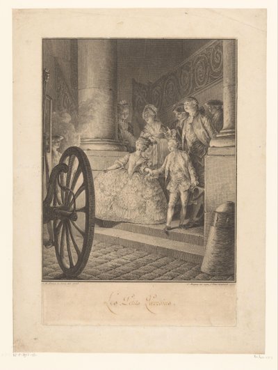 Fiatal keresztszülők alkotó: Jean Charles Baquoy