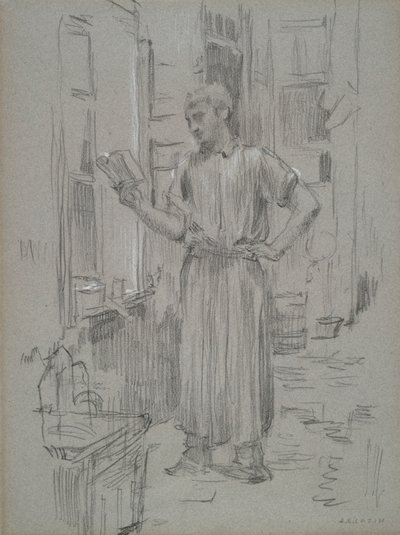 Ernest-Alexandre-Honore Coquelin alkotó: Jean-Charles Cazin