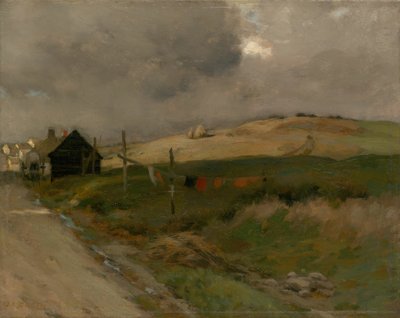 Táj, c. 1895. alkotó: Jean-Charles Cazin
