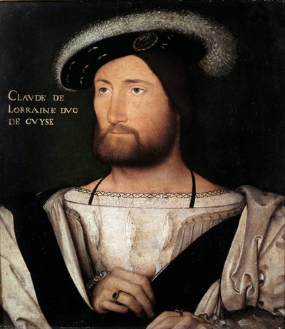 Claude de Lorraine, Guise hercegének portréja, Jean Clouet festménye, a firenzei Pitti-palota Palatine Galériájában őrzött – Reneszánsz művészet: Claude de Lorraine, Guise hercegének (1496-1550) portréja. Jean Clouet (1475-1541) festménye, Oil on Wo alkotó: Jean Clouet