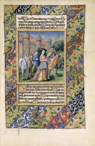 Ms Lat. Q.v.I.126 Jelenet a Louis d