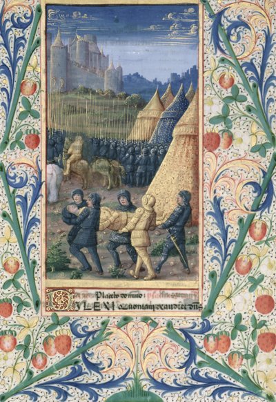 Ms Lat. Q.v.I.126 f.64 Absalom halála, Louis d