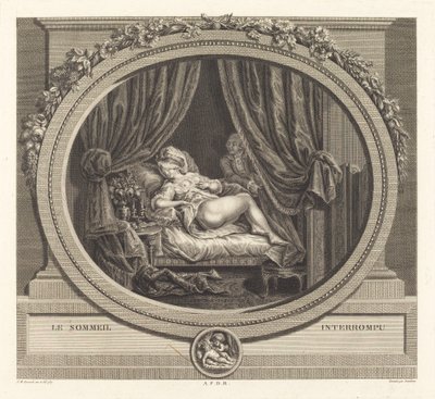 A megszakított alvás alkotó: Jean Dambrun after François Marie Isidore Queverdo