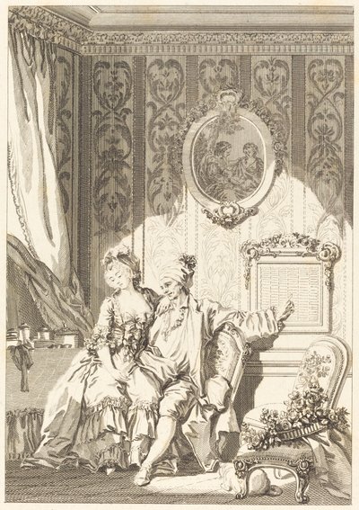 A Vieillard-ok naptára alkotó: Jean Dambrun after Jean Honoré Fragonard
