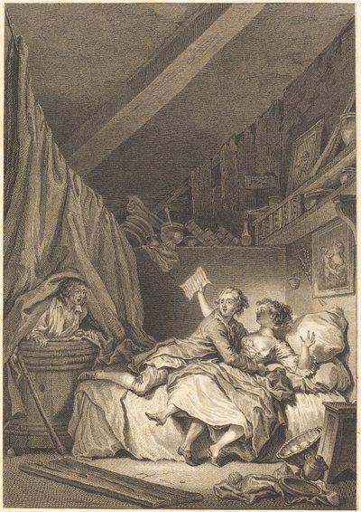 A cipészek alkotó: Jean Dambrun after Jean Honoré Fragonard