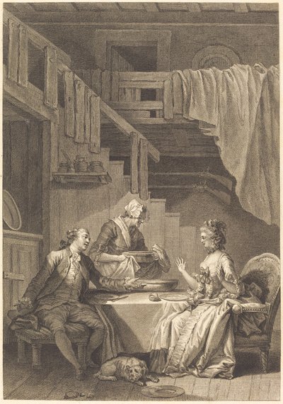 A Sólyom alkotó: Jean Dambrun and Jean Baptiste Tilliard after Jean Honoré Fragonard