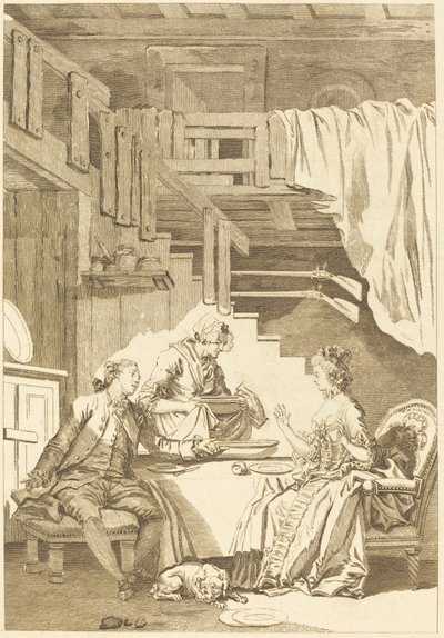 A Sólyom alkotó: Jean Dambrun and Jean Baptiste Tilliard after Jean Honoré Fragonard