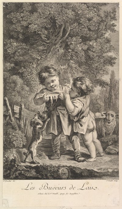 Ivótej, 18. század. alkotó: Jean Daullé