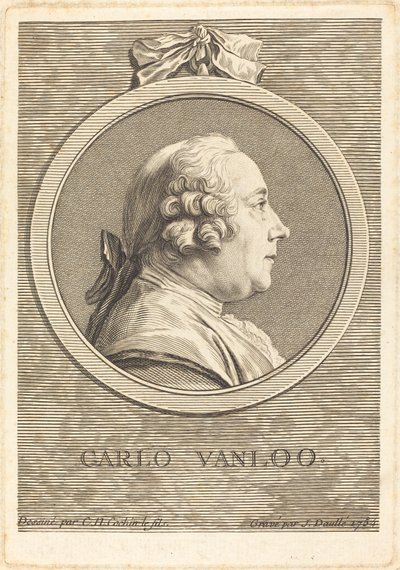 Carle Vanloo alkotó: Jean Daullé after Charles Nicolas Cochin II