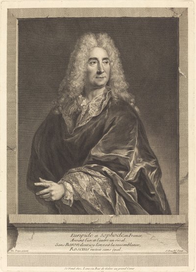 Michel Baron alkotó: Jean Daullé after François de Troy