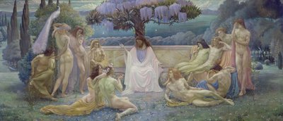 Platón iskolája alkotó: Jean Delville