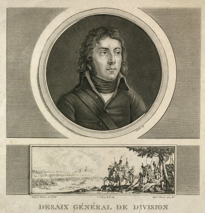 Louis Charles Antoine Desaix tábornok portréja (1800 körül - 1815 0.38 x 0.24) alkotó: Jean Duplessi Bertaux
