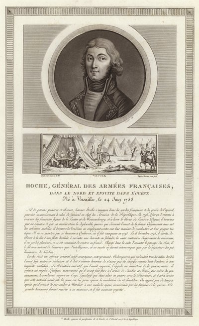 Lazare Hoche portréja alkotó: Jean Duplessi Bertaux