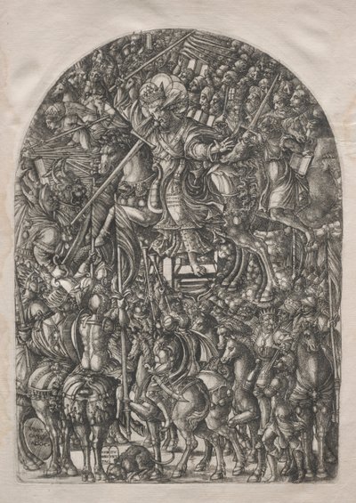 Az Apokalipszis: Krisztus fehér lovon, 1546-1556. alkotó: Jean Duvet