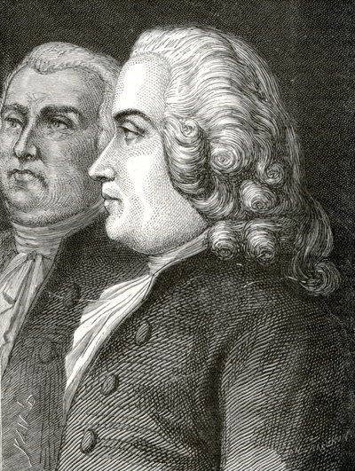 Francia forradalom 1789-1799 Tronchet és Malesherbes Guillaume Chretien de Lamoignon de Malesherbes alkotó: Jean Edouard (1824-99) Dargent
