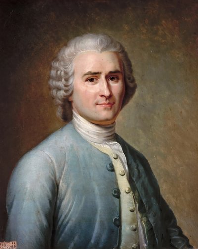 Jean-Jacques Rousseau portréja 1712-1778 alkotó: Jean Edouard Lacretelle