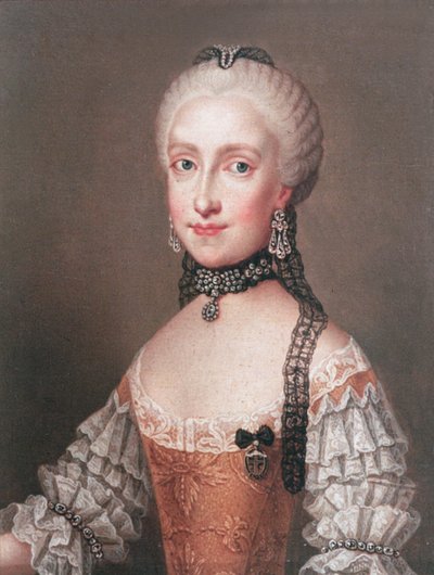Infanta Maria Ludovica, a spanyol III. Károly lánya és II. Lipót (1747-92) római római császár és Toszkána nagyherceg felesége alkotó: Jean Étienne Liotard
