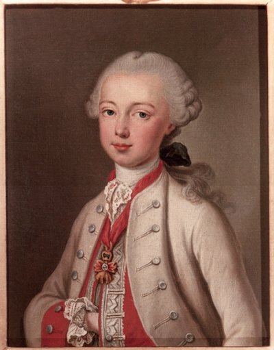 Lipót (1747-92) Szent-római császár és Toszkána nagyhercege, 1762 alkotó: Jean Étienne Liotard