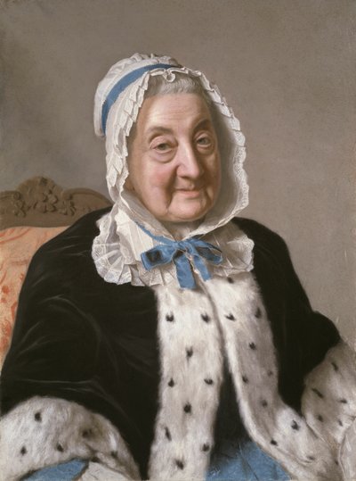 Porträt von Marthe Marie Tronchin von Jean-Étienne Liotard