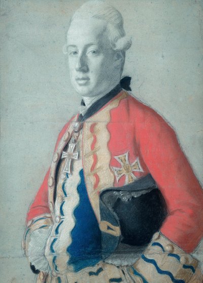 Maximilian Ferenc osztrák főherceg (1756-1801), később kölni érsek és választófejedelem, valamint münsteri herceg püspök portréja alkotó: Jean Étienne Liotard