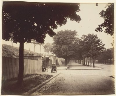 Porte de Gentilly, Bd Kellermann alkotó: Jean Eugène Auguste Atget