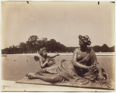 Versailles, Park sarok alkotó: Jean Eugène Auguste Atget