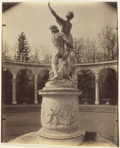 Versailles, Proserpine elrablása a Plútó által alkotó: Jean Eugène Auguste Atget