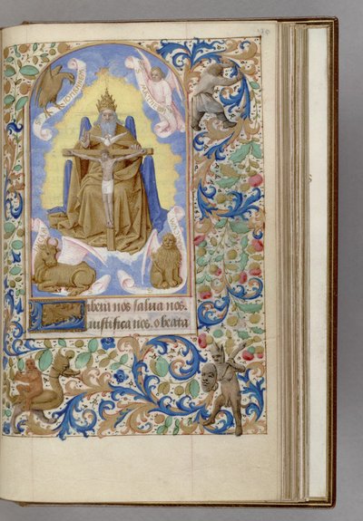Gnadenstuhl Órakönyv, 1450-1499 alkotó: Jean Fouquet