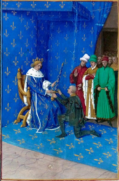 Karel5 Guesclin Fouquet alkotó: Jean Fouquet