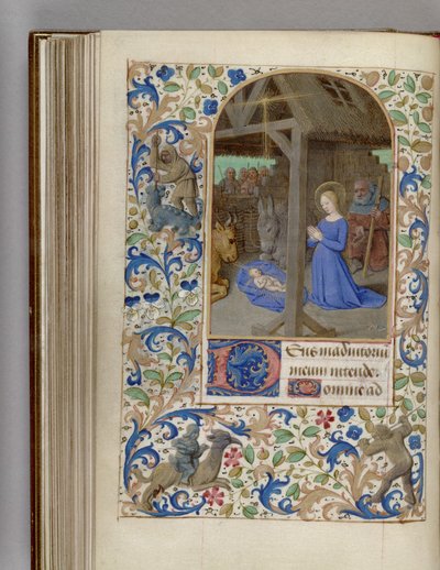 Betlehemes Órakönyv, 1450-1499 alkotó: Jean Fouquet