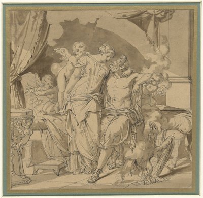 Jupiter és Juno az ölelésben alkotó: Jean Francois Bosio