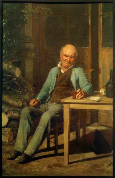 Az öreg Lecour alkotó: Jean Francois Gigoux