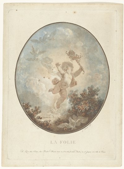 A kicsapongás La Folie (cím az objektumon) alkotó: Jean Francois Janinet