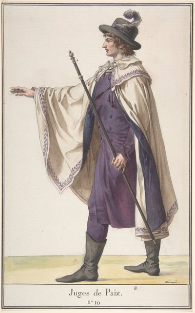 A békebíró, kb. 1798-99. alkotó: Jean Francois Leonor Merimee