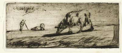 Egy birka legeltetése alkotó: Jean Francois Millet