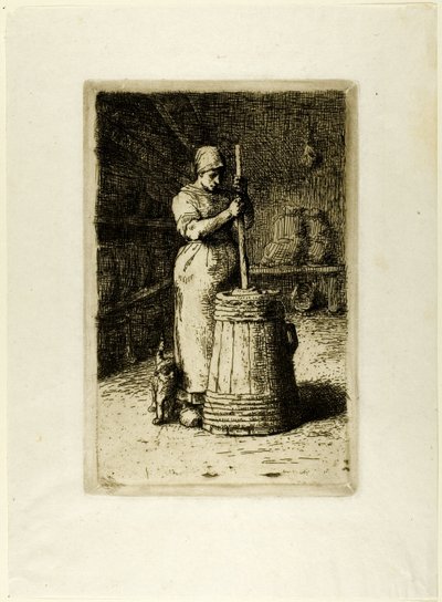 Kavargó nő alkotó: Jean Francois Millet